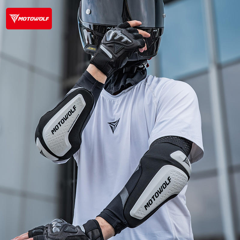 แผ่นรองข้อศอกมอเตอร์ไซค์แบบใหม - Mountain Biking Elbow Pads บทวิจารณ์และราคา