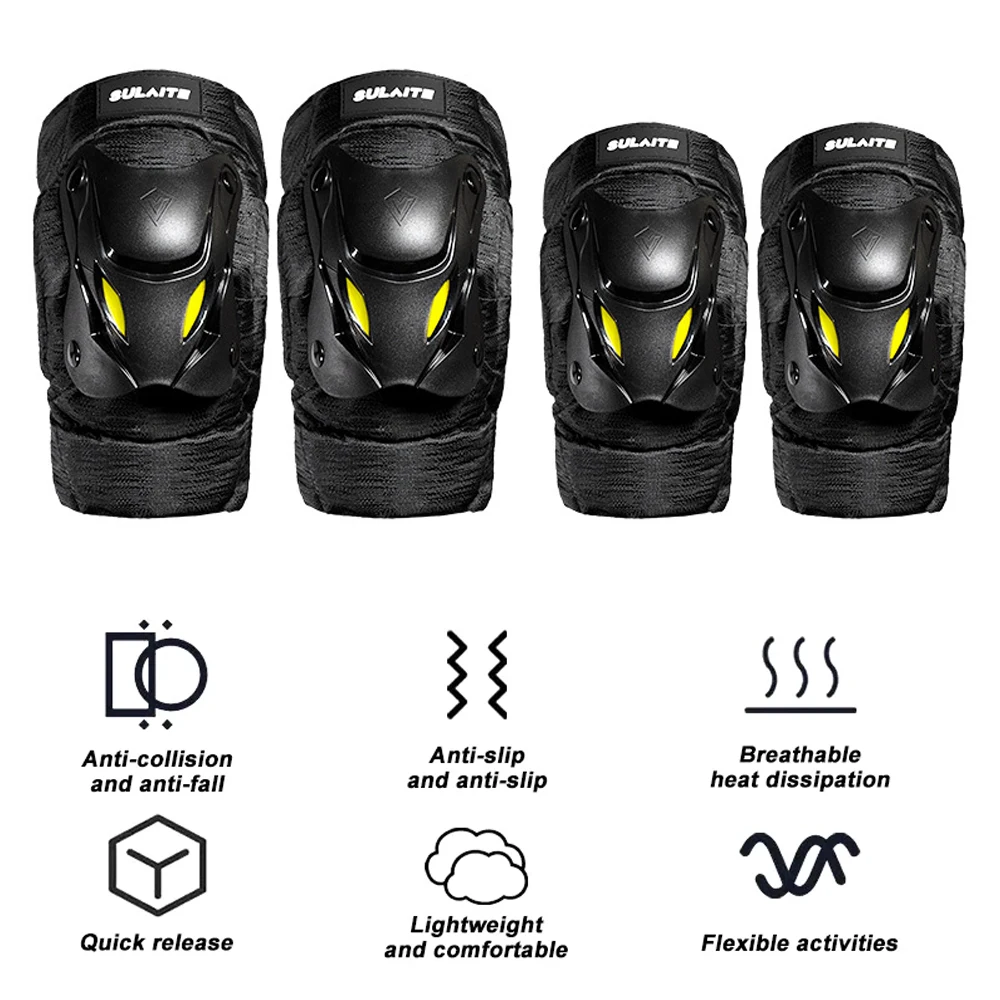 1 คู่ สนับเข่าและศอก สำหรับจัก - Mountain Biking Elbow Pads บทวิจารณ์และราคา